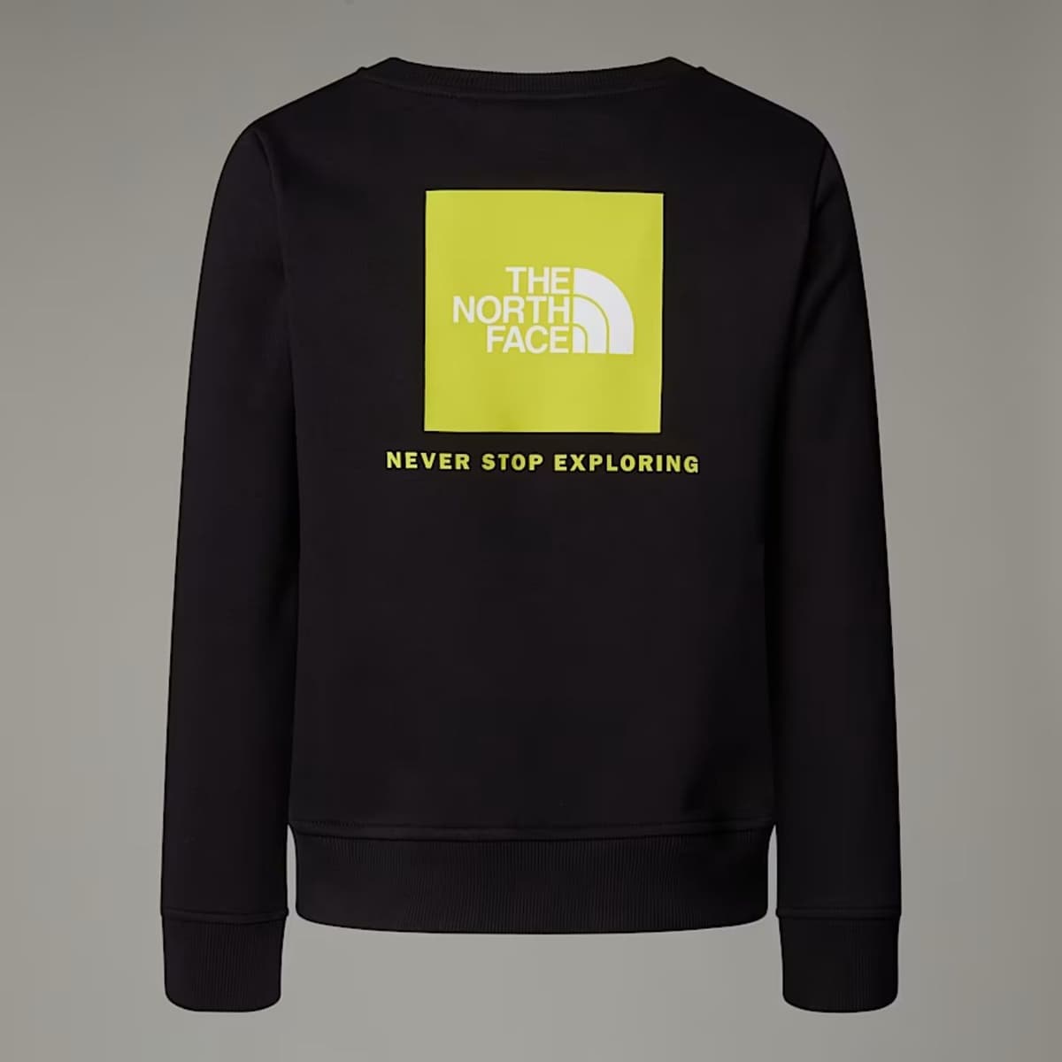 The North Face Redbox Regular Crew Casual Sweater Jongens Zwart 128 thumbnail 2