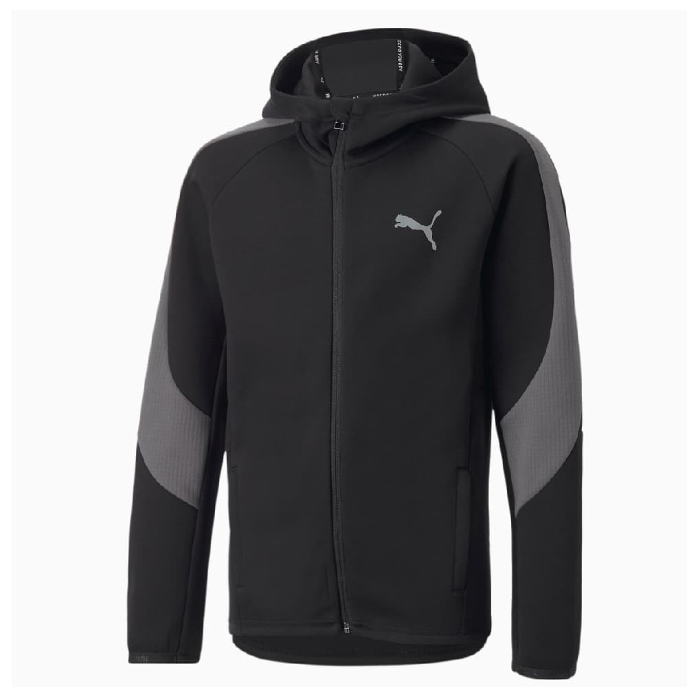 Puma Evostripe Full-zip Caual Vest Jongens Zwart 152