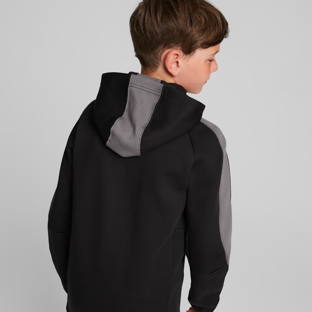 Puma Evostripe Full-zip Caual Vest Jongens Zwart 152 thumbnail 3