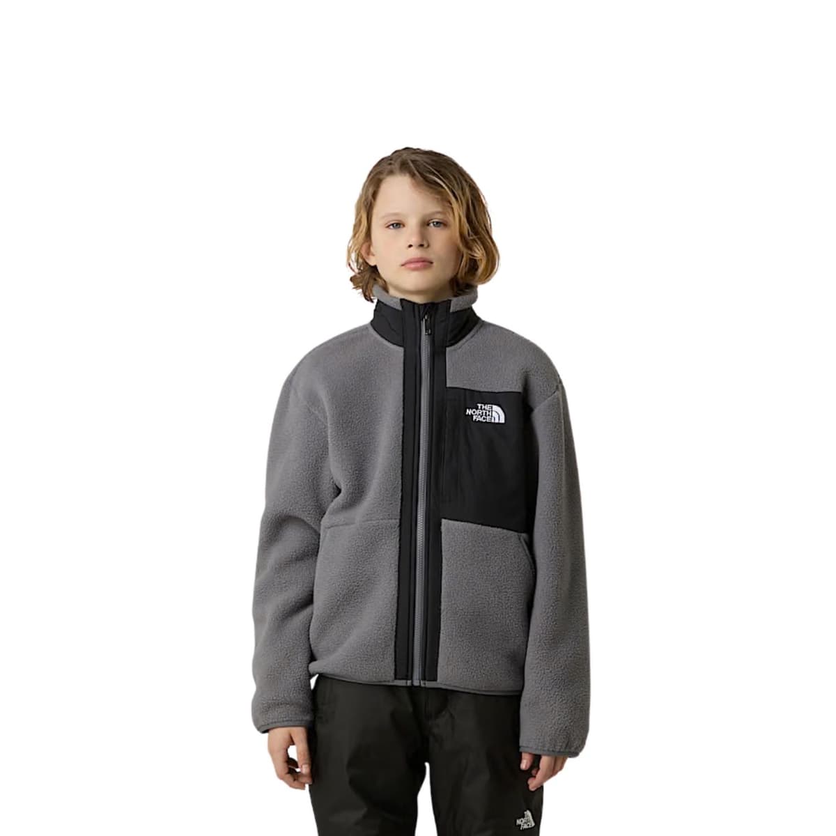 The North Face Yumiori Full Zip Fleecevest Jongens Antraciet 140 thumbnail 5