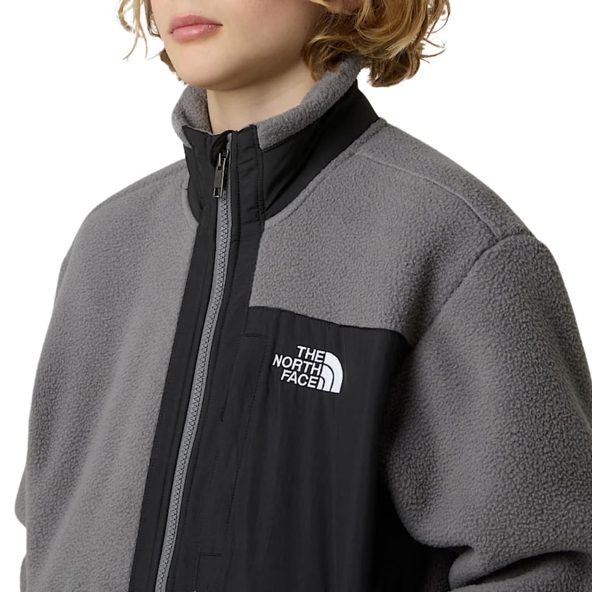 The North Face Yumiori Full Zip Fleecevest Jongens Antraciet 140 thumbnail 2