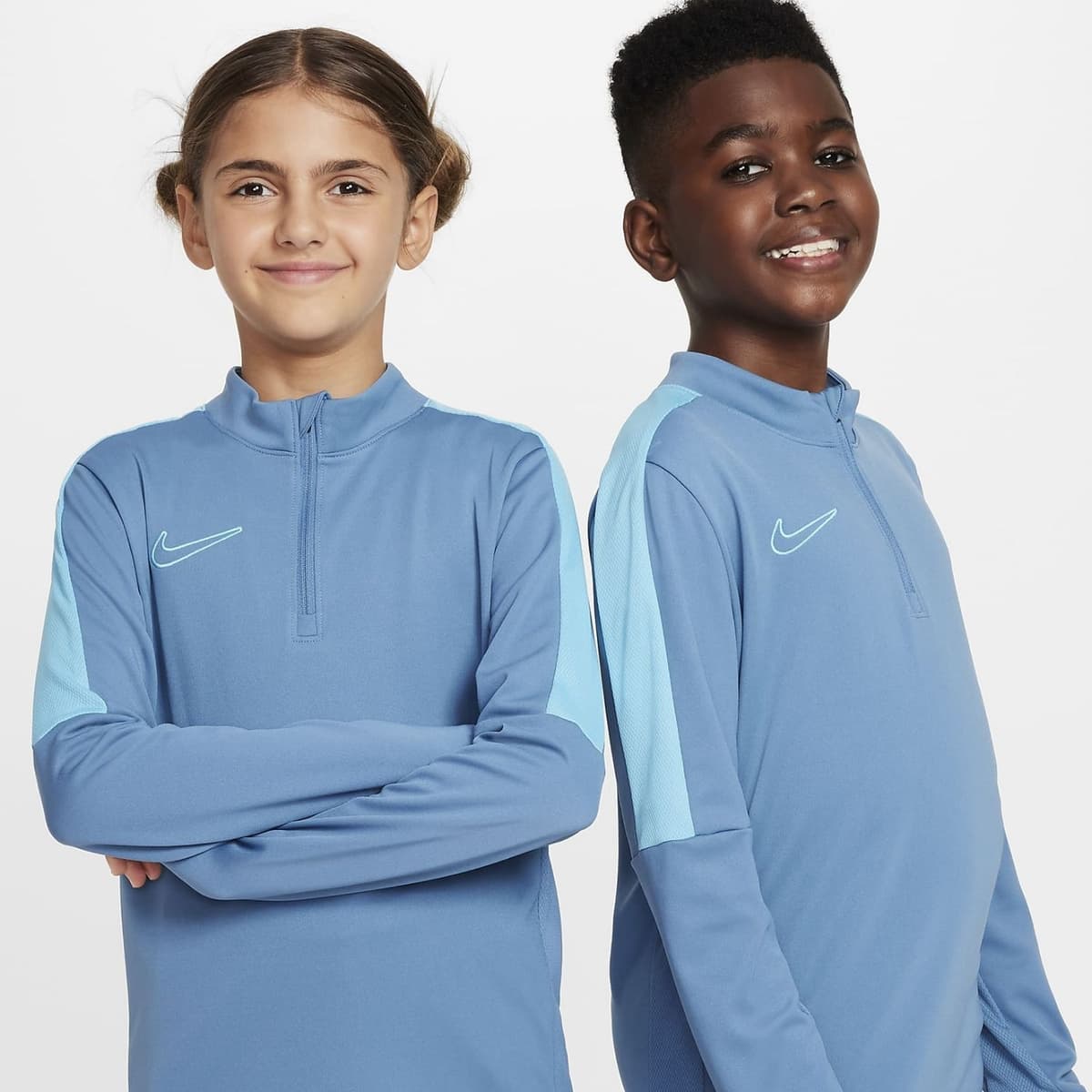 Nike Dri-fit Academy 23 Voetbalsweater  Jr Blauw 152