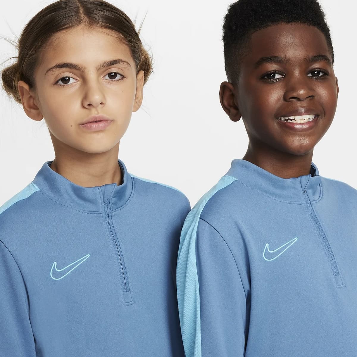 Nike Dri-fit Academy 23 Voetbalsweater  Jr Blauw 152 thumbnail 4