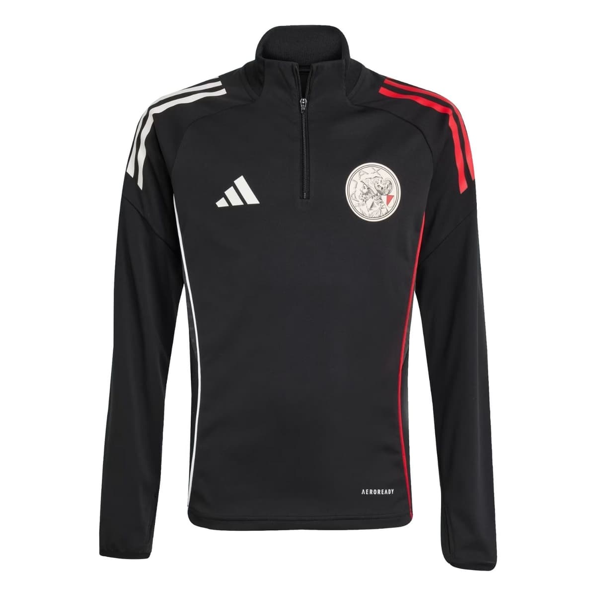 Adidas Ajax Training 25/26 Voetbalsweater  Jr Zwart 128