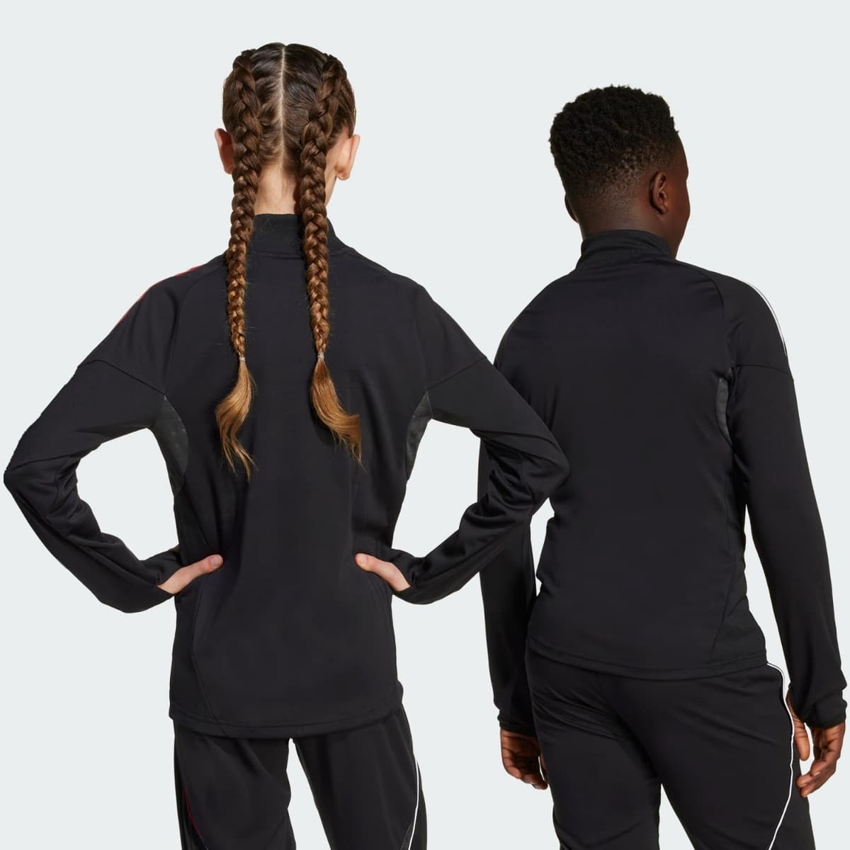 Adidas Ajax Training 25/26 Voetbalsweater  Jr Zwart 128 thumbnail 4