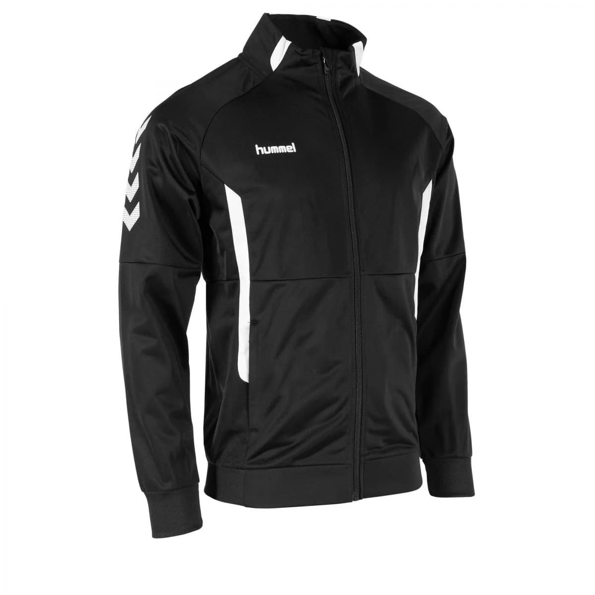 Hummel Authentic Jacket Jr. Voetbalsweater  Jr Zwart 116 thumbnail 4