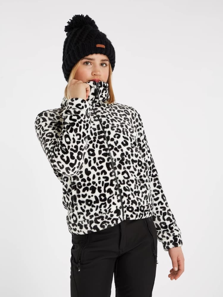 Protest Xelly Jr Full Zip Top Fleece Vest Meisjes Wit 176 thumbnail 2