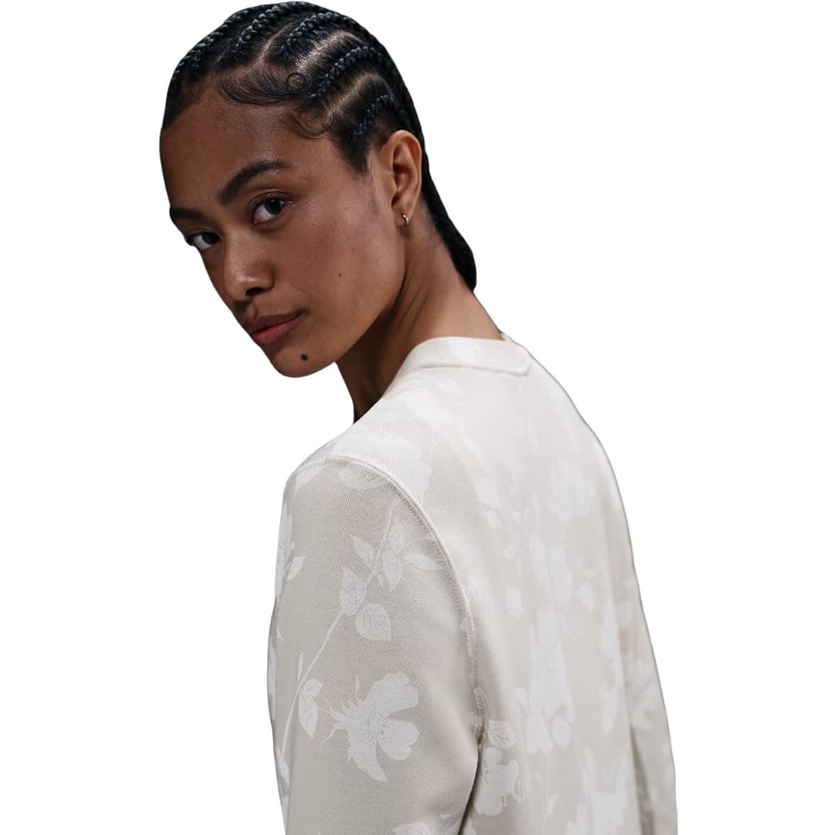 Nike Sportswear Chill Terry Sportsweater Dames Beige M/38 thumbnail 5