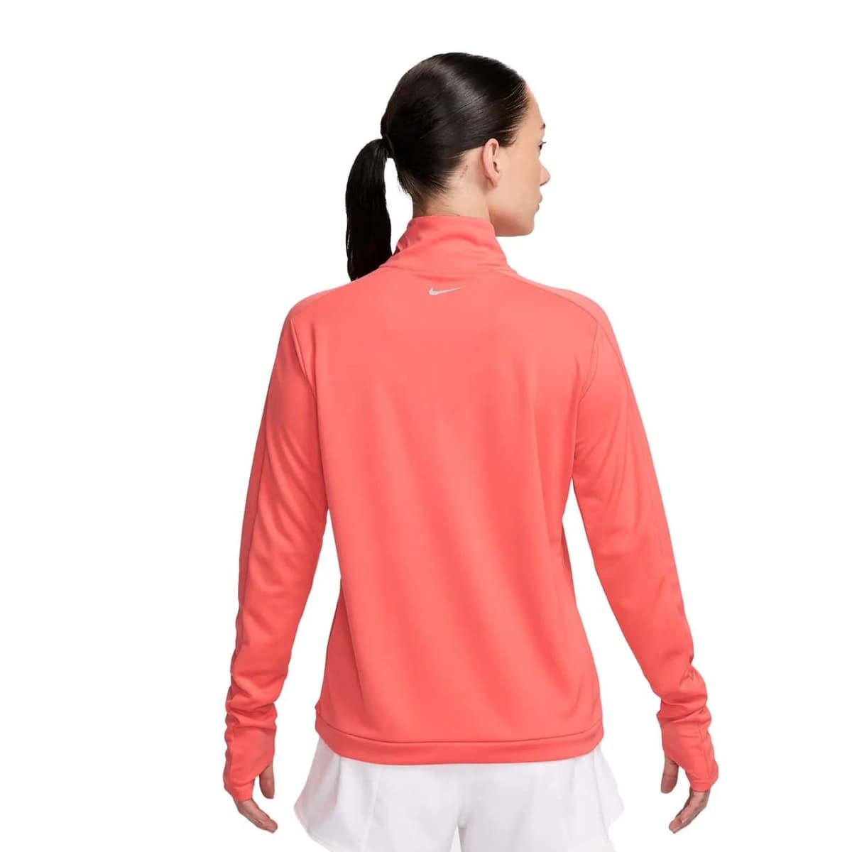 Nike Swoosh 1/2 Zip Run Sportsweater Dames Rood S/36. thumbnail 5