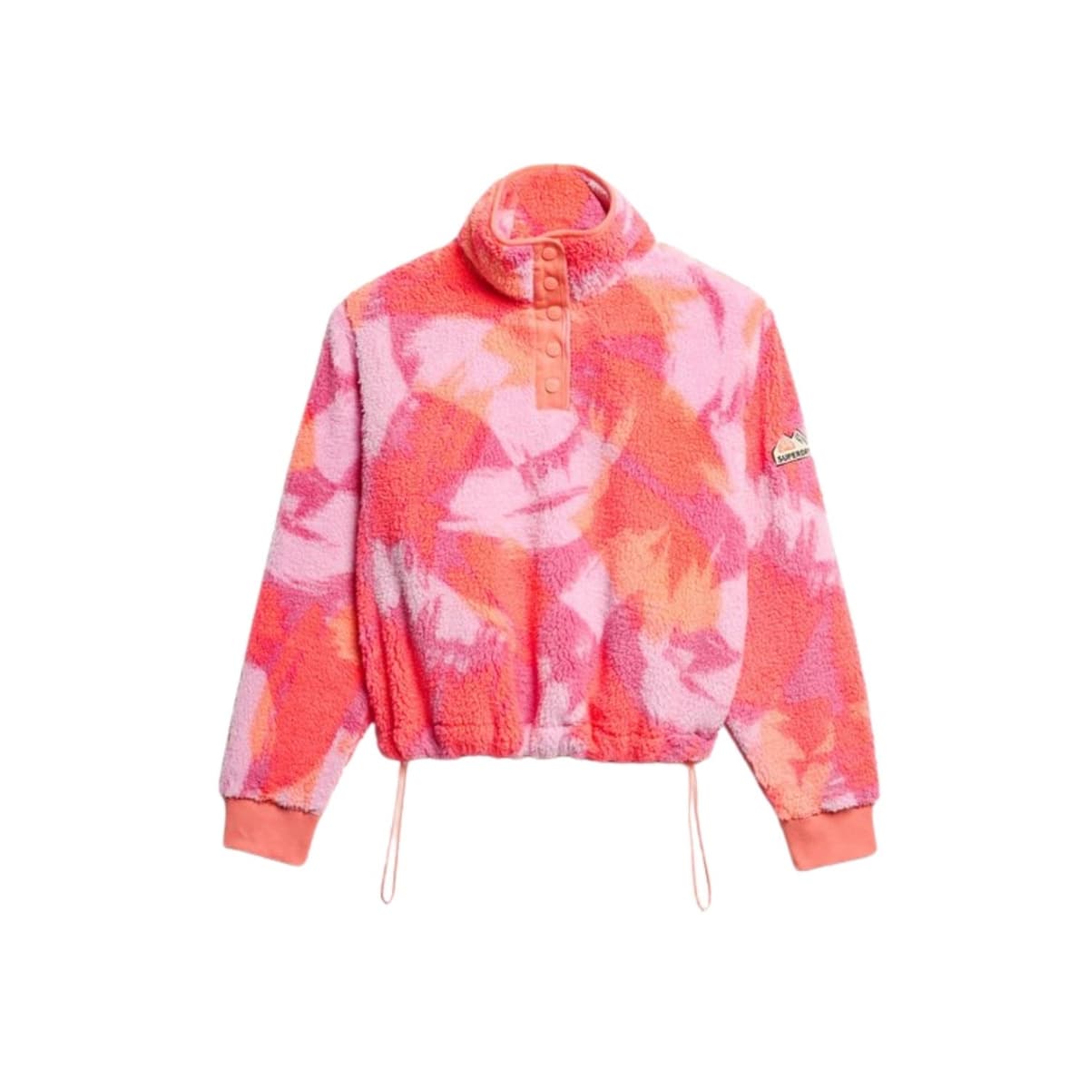 Superdry Super Soft Printed Casaul Sweater Dames Koraal S/36