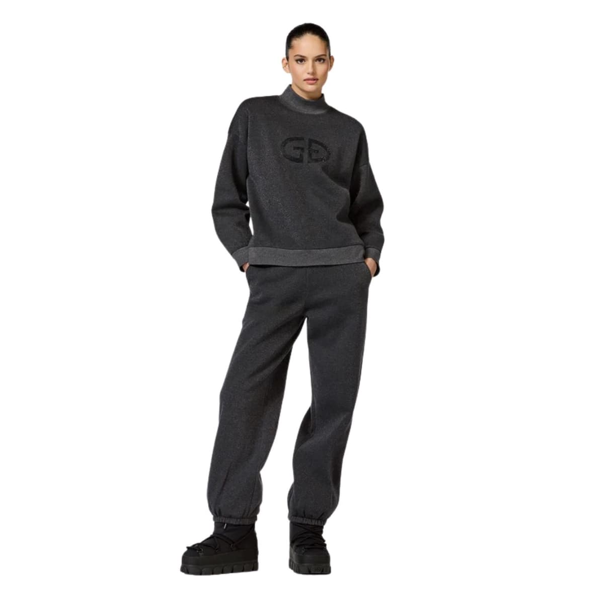 Goldbergh Sizzle Turtle Neck Casaul Sweater Dames Zwart M/38 thumbnail 2