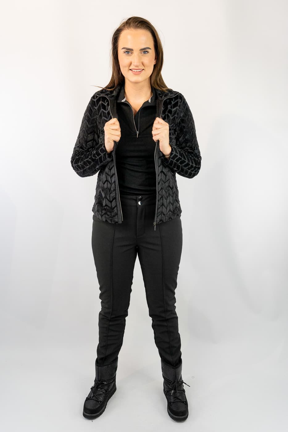 Luhta Orosoaivi Casual Vest Dames Zwart S/36 thumbnail 3