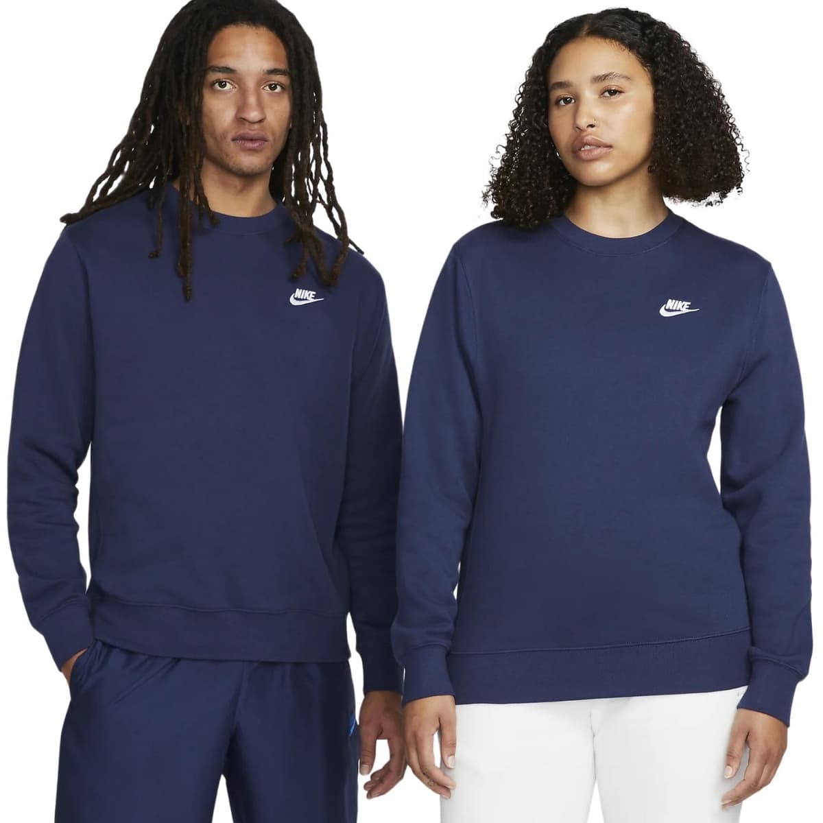 Nike Sportswear Club Fleece Sportsweater Heren Donkerblauw Xxl