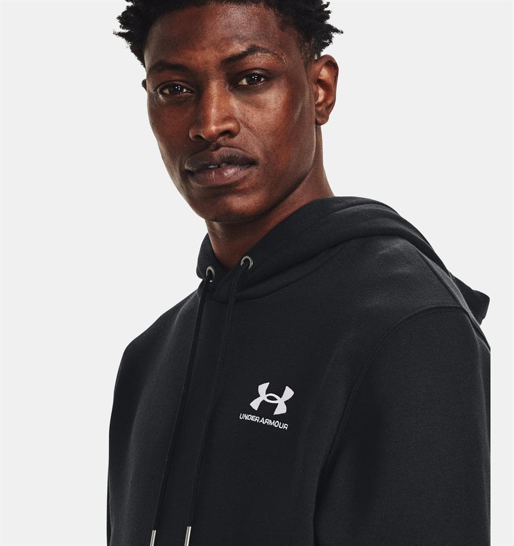 Under Armour Icon Fleece Sportsweater Heren Zwart M thumbnail 2