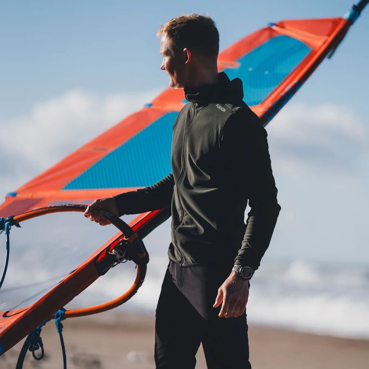 Fusion Recharge Sportvest Heren Donkergroen M thumbnail 3