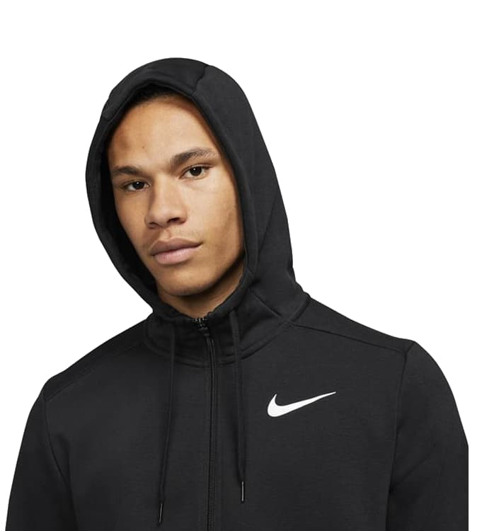 Nike Dri-fit Full-zip Sportvest Heren Zwart M thumbnail 4