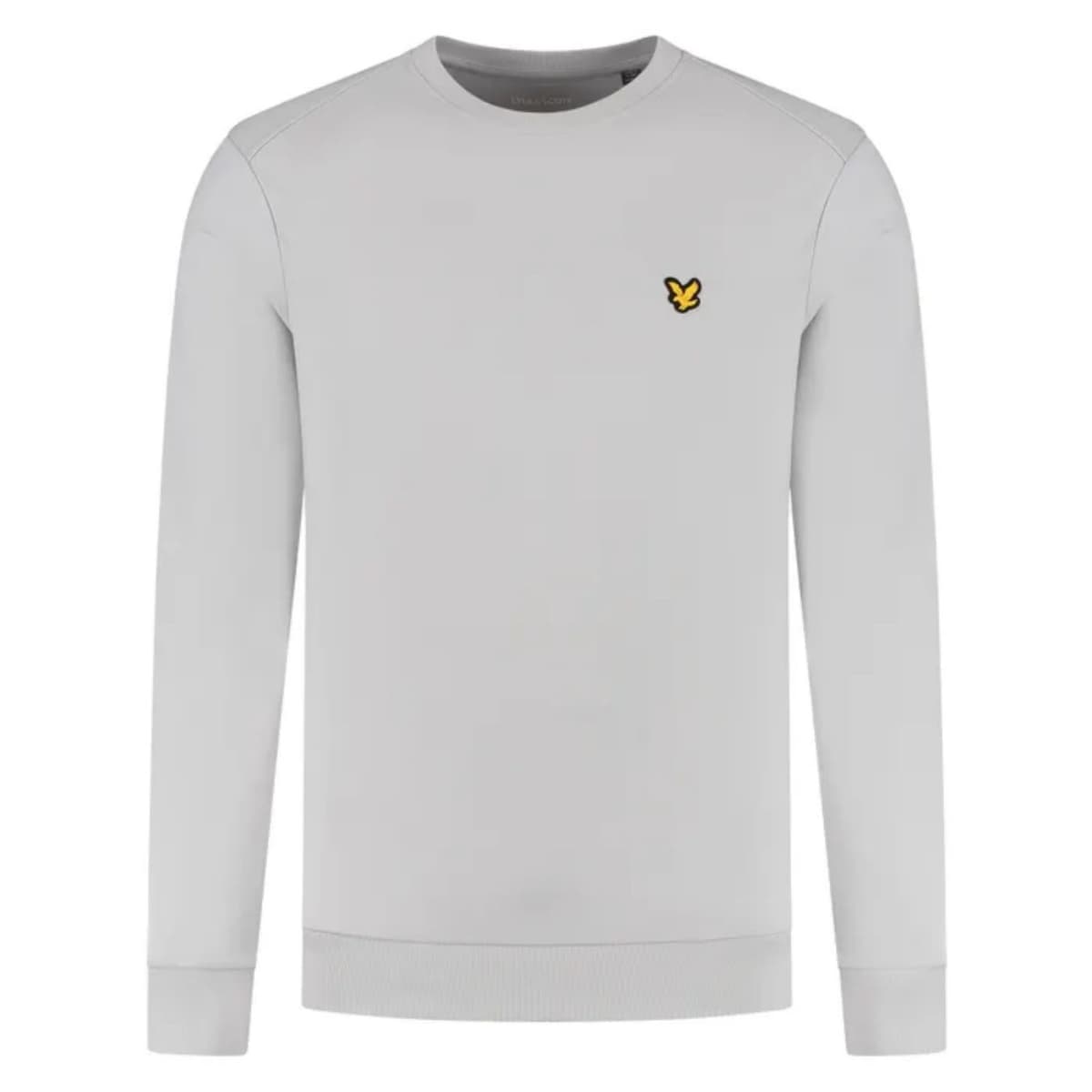 Lyle And Scott Crew Neck Fly Fleece Casual Sweater Heren Grijs L