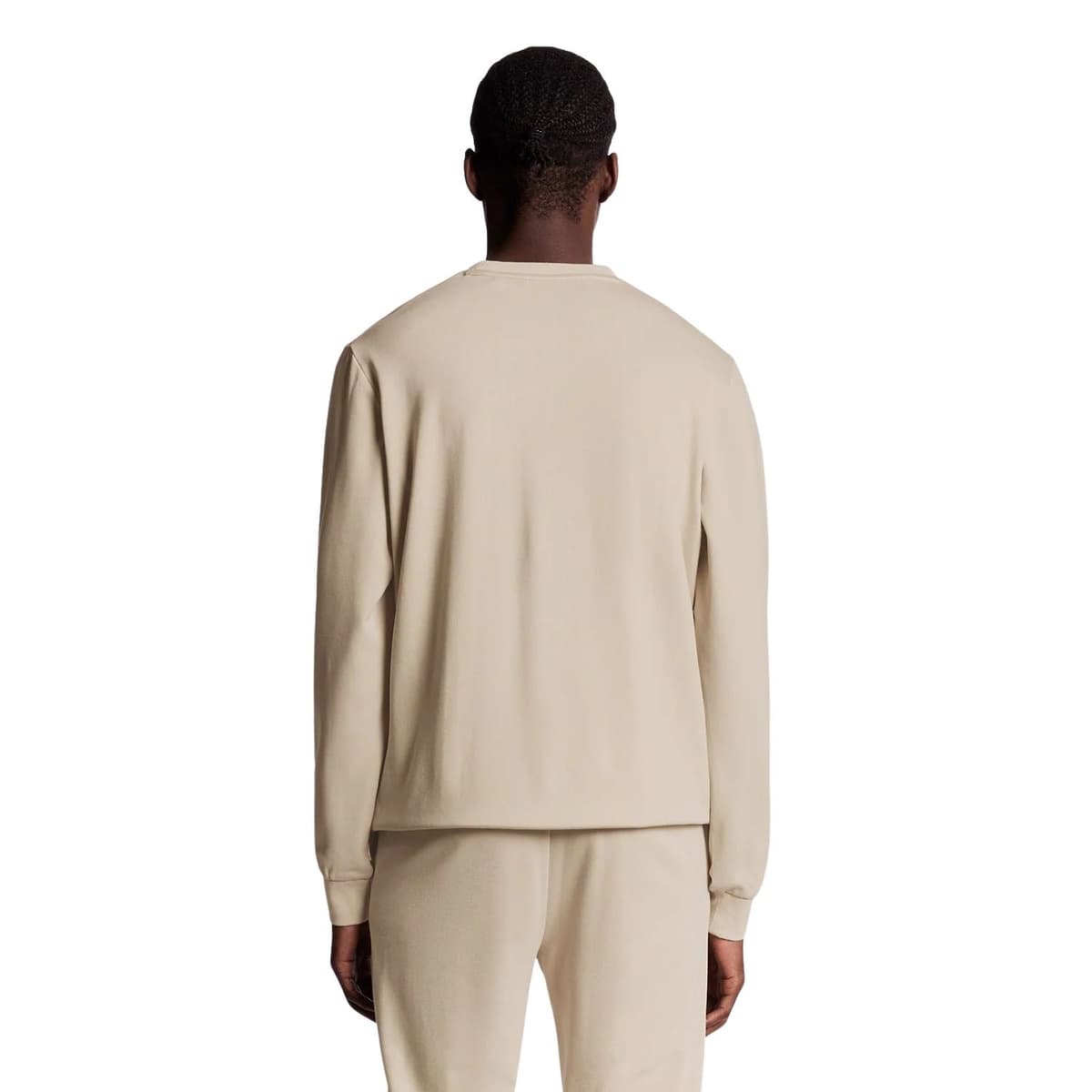 Lyle And Scott Crew Neck Fly Fleece Casual Sweater Heren Grijs M thumbnail 5