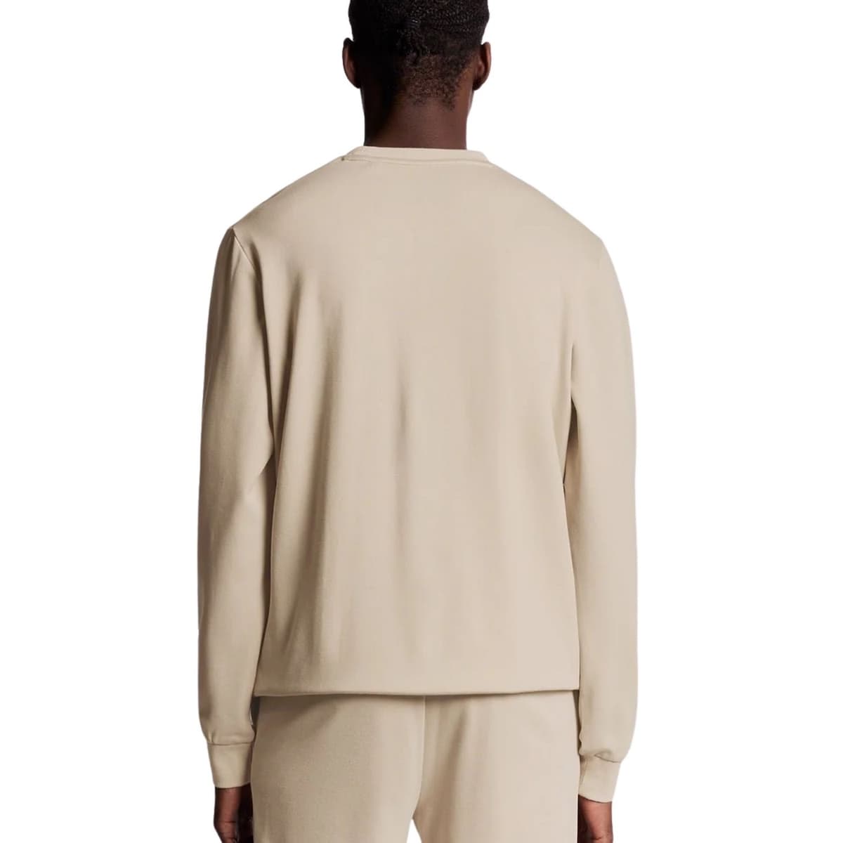 Lyle And Scott Crew Neck Fly Fleece Casual Sweater Heren Grijs M thumbnail 2