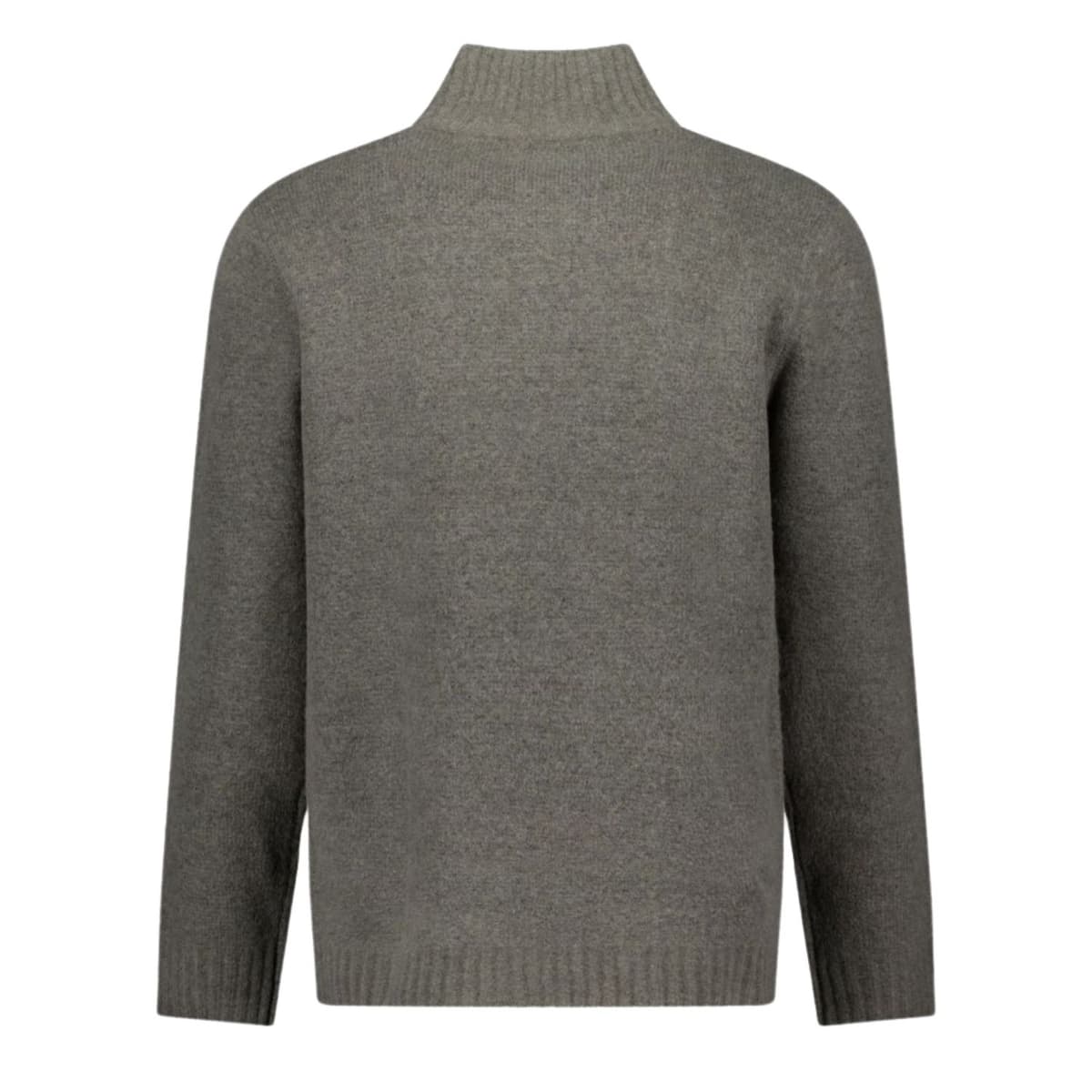 Airforce Kai Quarter Zip Casual Sweater Heren Antraciet Xl thumbnail 2