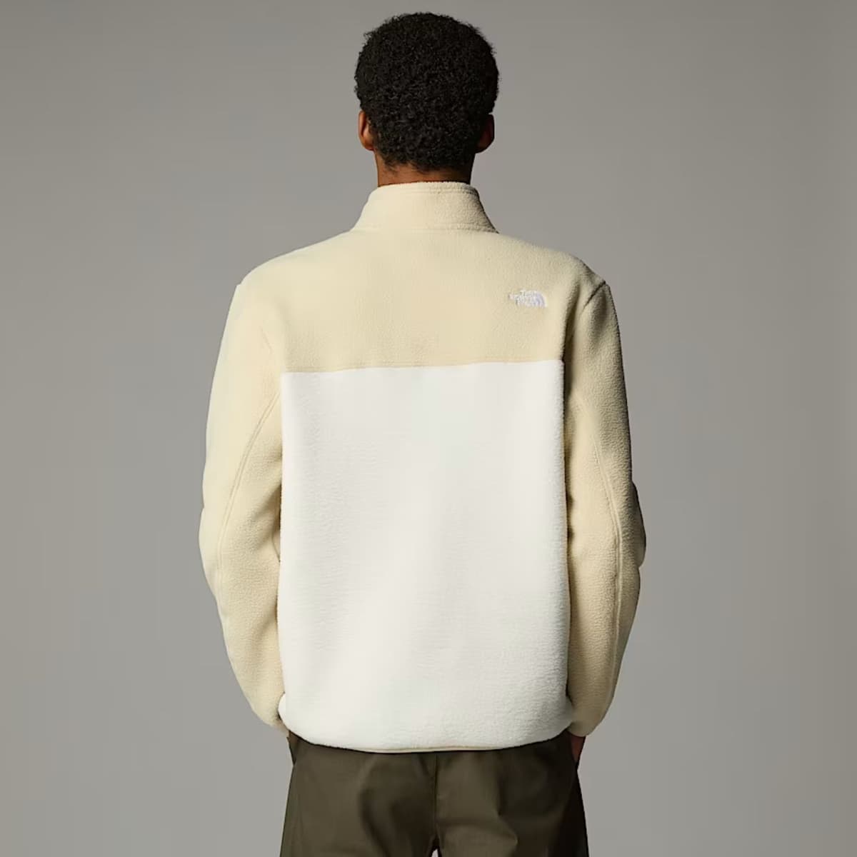The North Face Yumiori¼ Zip Casual Sweater Heren Wit S thumbnail 4