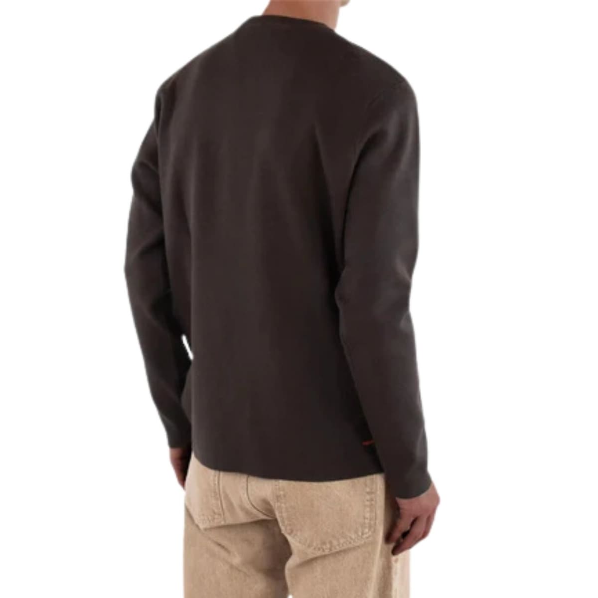 Ciszere Clark Knitted Casual Sweater Heren Bruin L thumbnail 2