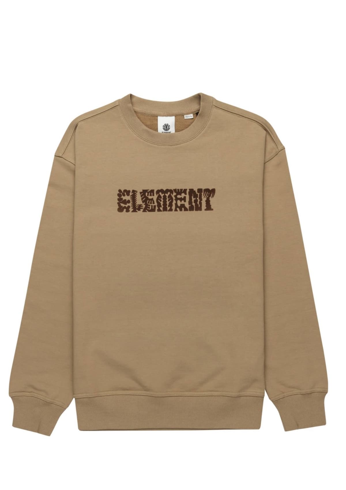 Element Cornell Cipher Casual Sweater Heren Khaki Xl