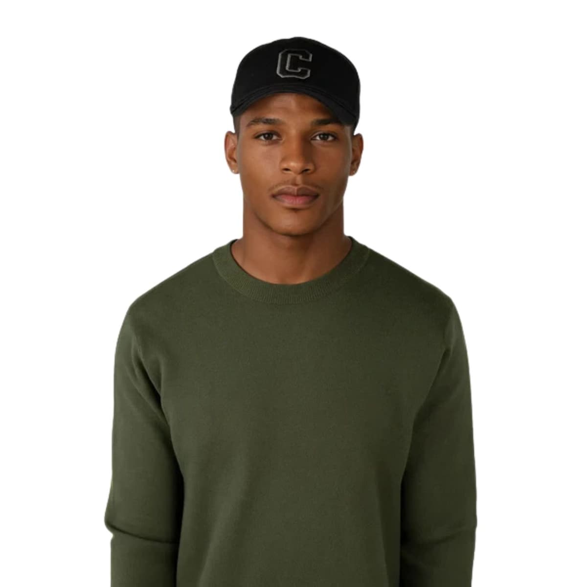 Ciszere Clark Knitted Casual Sweater Heren Groen Xl