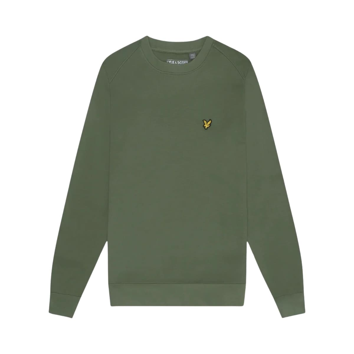 Lyle And Scott Crew Neck Fly Fleece Casual Sweater Heren Groen Xl thumbnail 2