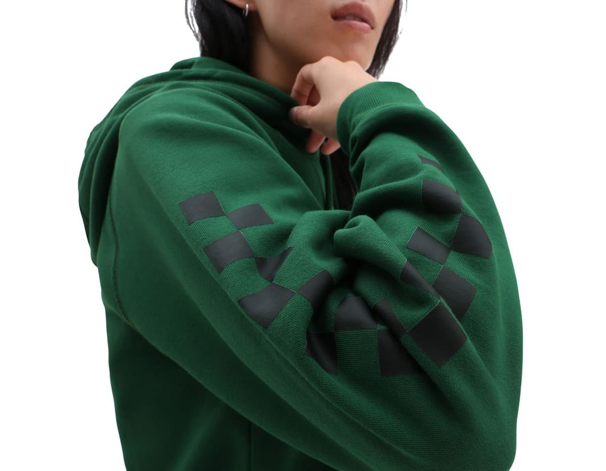 Vans Versa Standard Casual Sweater Heren Donkergroen L thumbnail 3