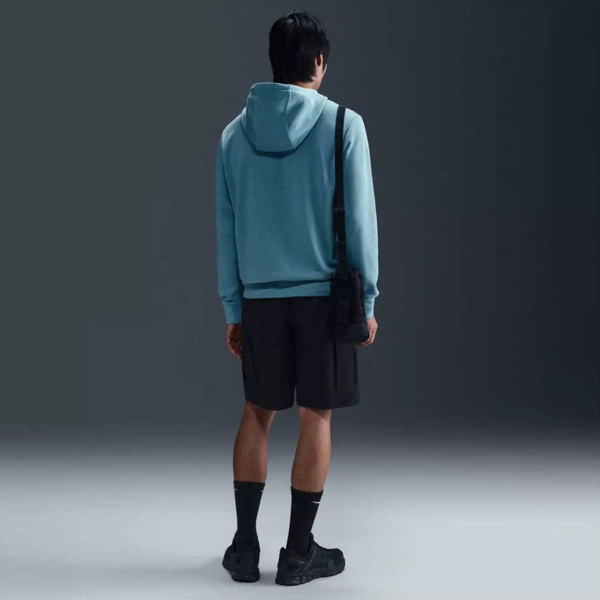 Nike Club Ft Font Gx Casual Sweater Heren Blauw Xl thumbnail 2