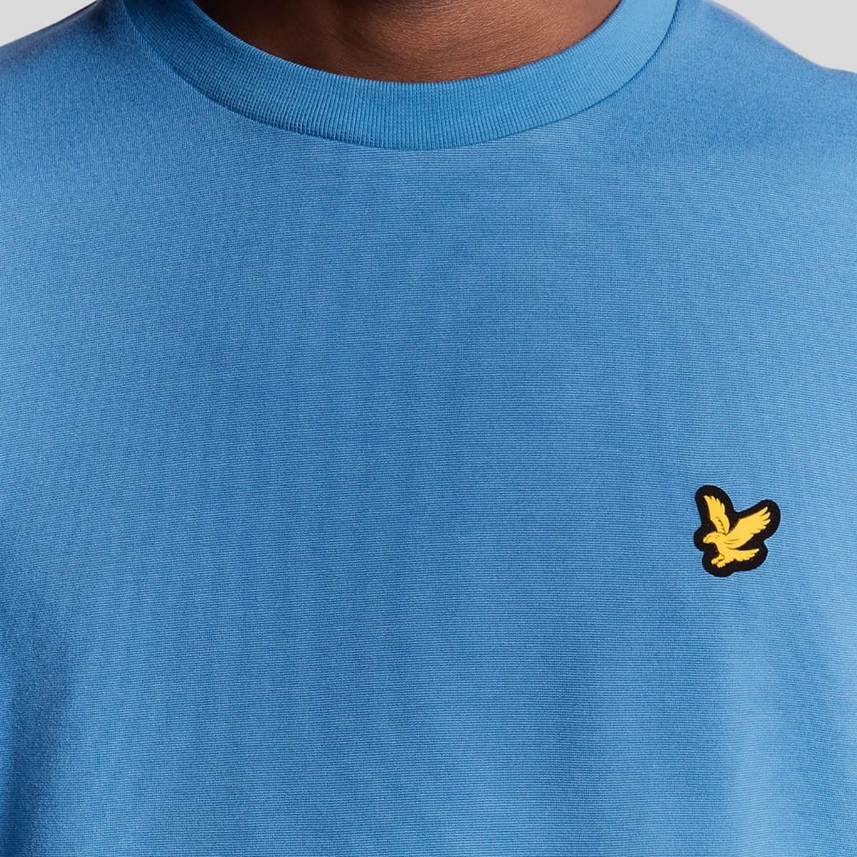 Lyle And Scott Crew Neck Fly Fleece Casual Sweater Heren Blauw L thumbnail 4