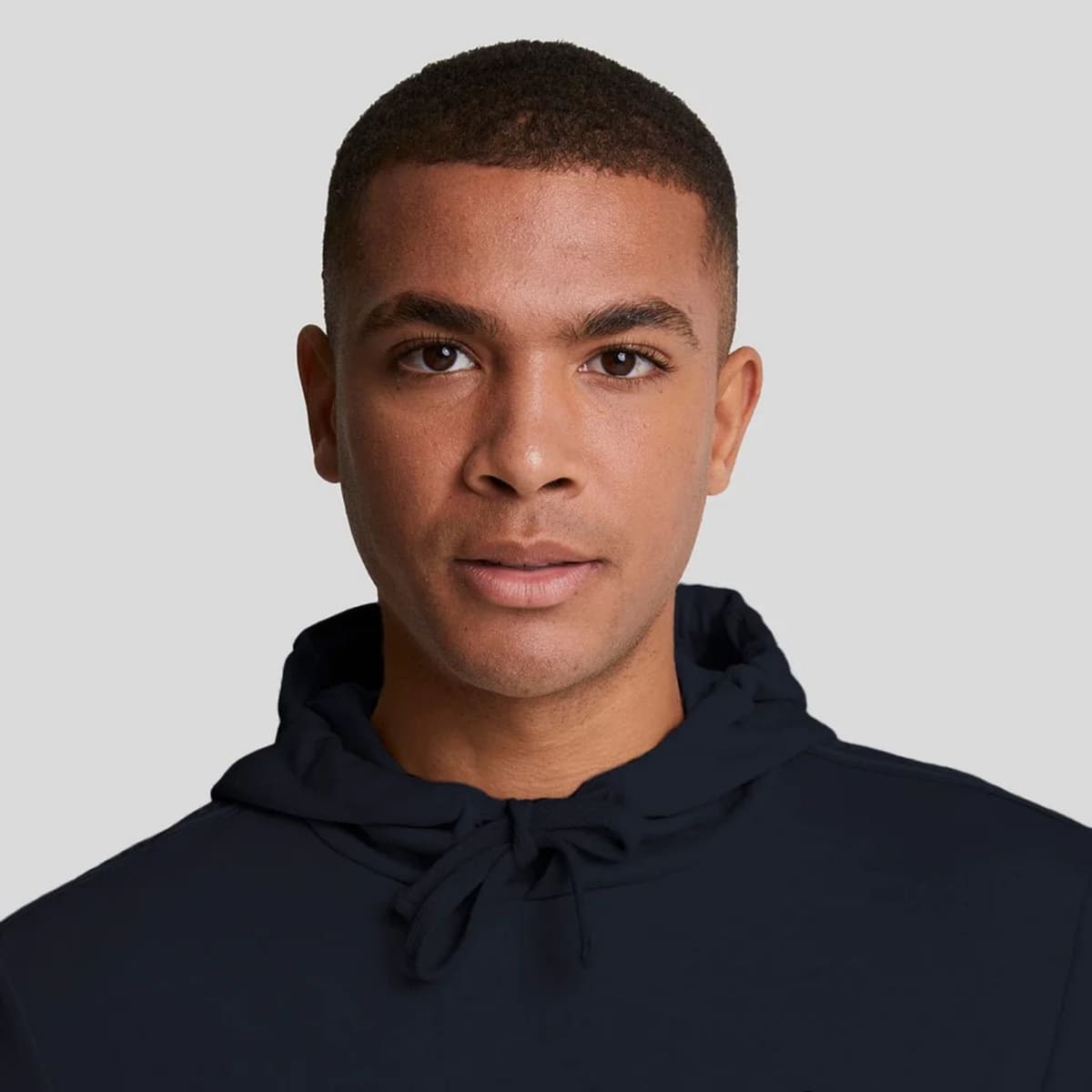 Lyle And Scott Tape Hoodie Casual Sweater Heren Donkerblauw S thumbnail 3