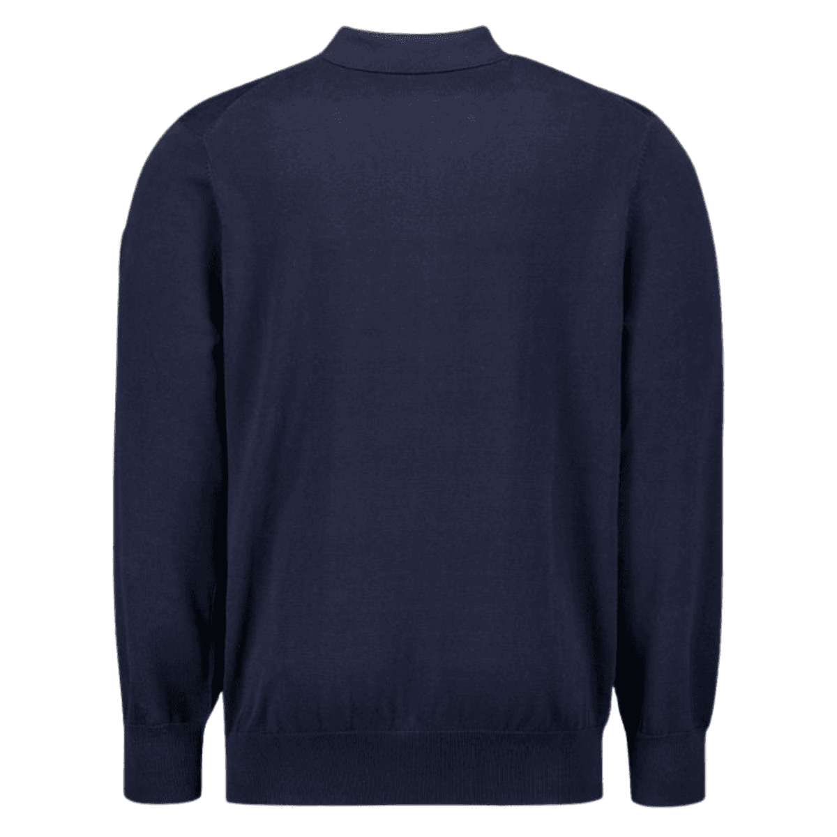 Airforce Knitwear Polo Longsleeve Casual Sweater Heren Donkerblauw M thumbnail 5