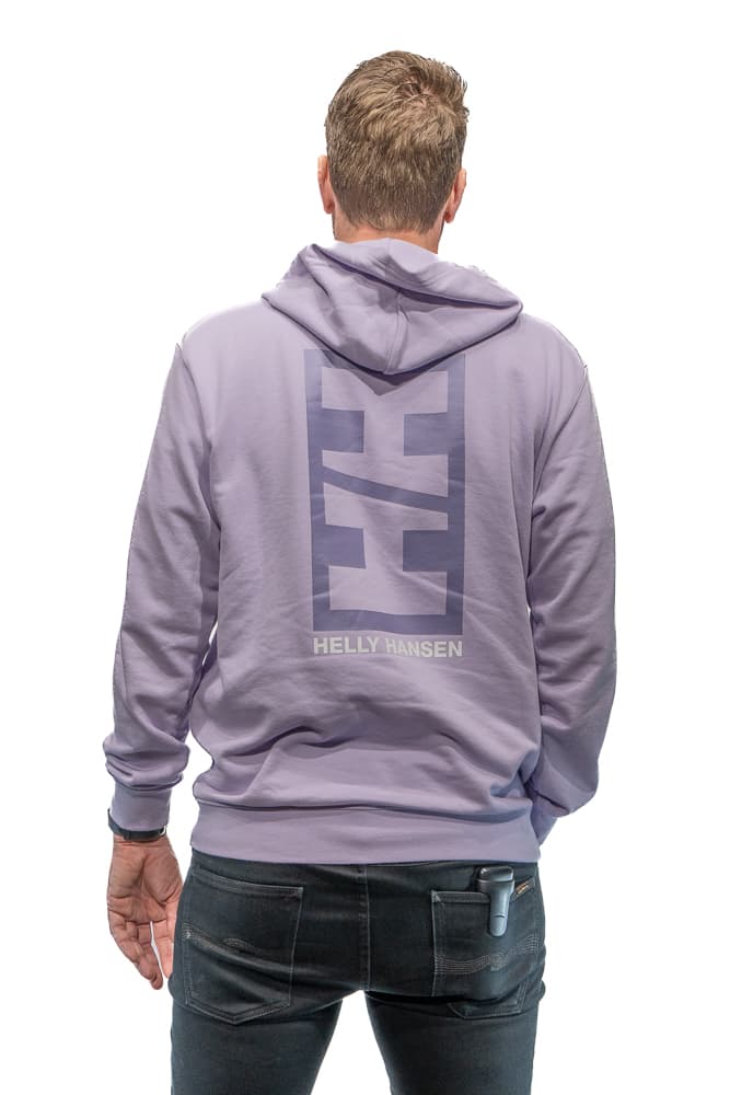 Helly Hansen Core Graphic Sweat Casual Sweater Heren Lila S thumbnail 4