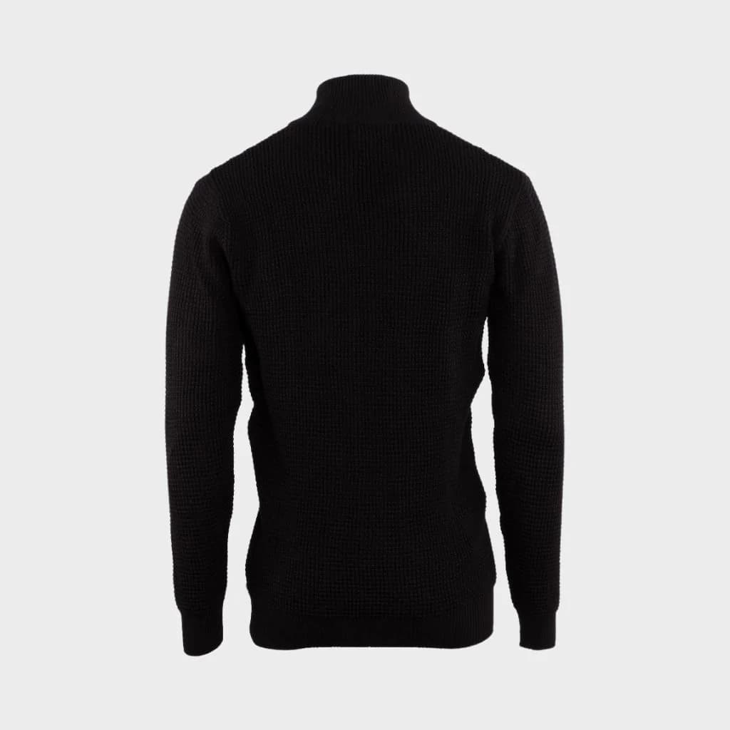 Kronstadt Abel Zip Casual Sweater Heren Zwart 3xl thumbnail 5