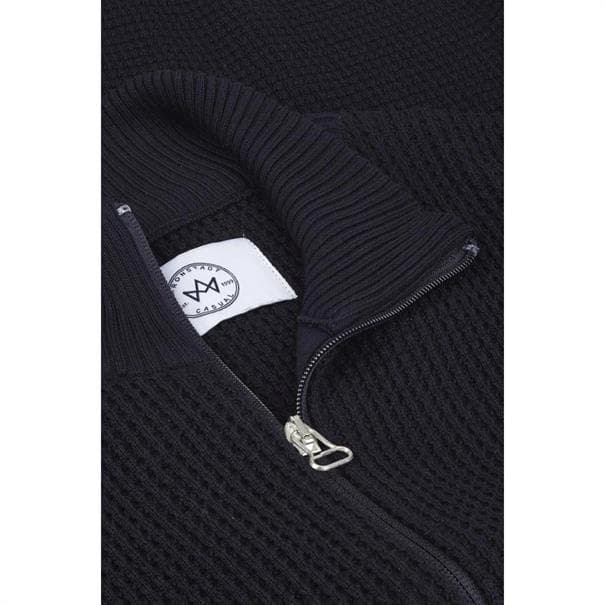 Kronstadt Abel Zip Casual Sweater Heren Zwart 3xl thumbnail 2