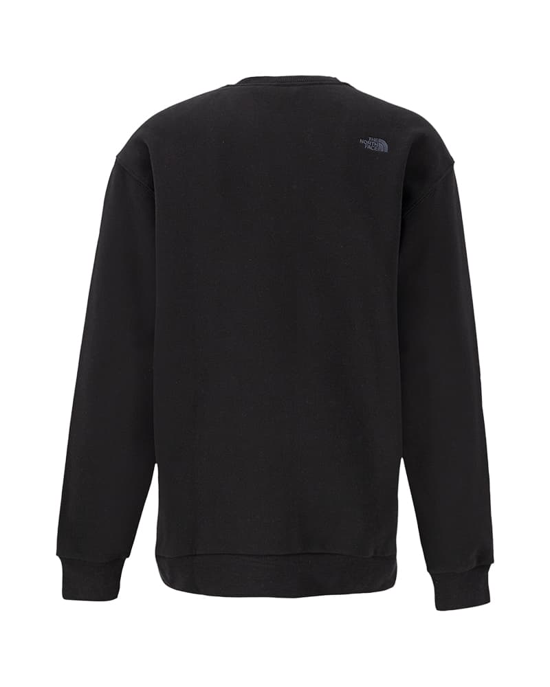 The North Face Cs Crew Casual Sweater Heren Zwart Xs thumbnail 2