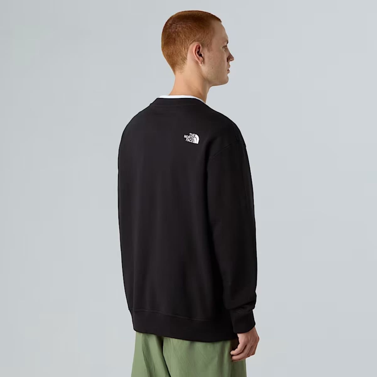 The North Face Essential Lite Crew Casual Sweater Heren Zwart M thumbnail 3