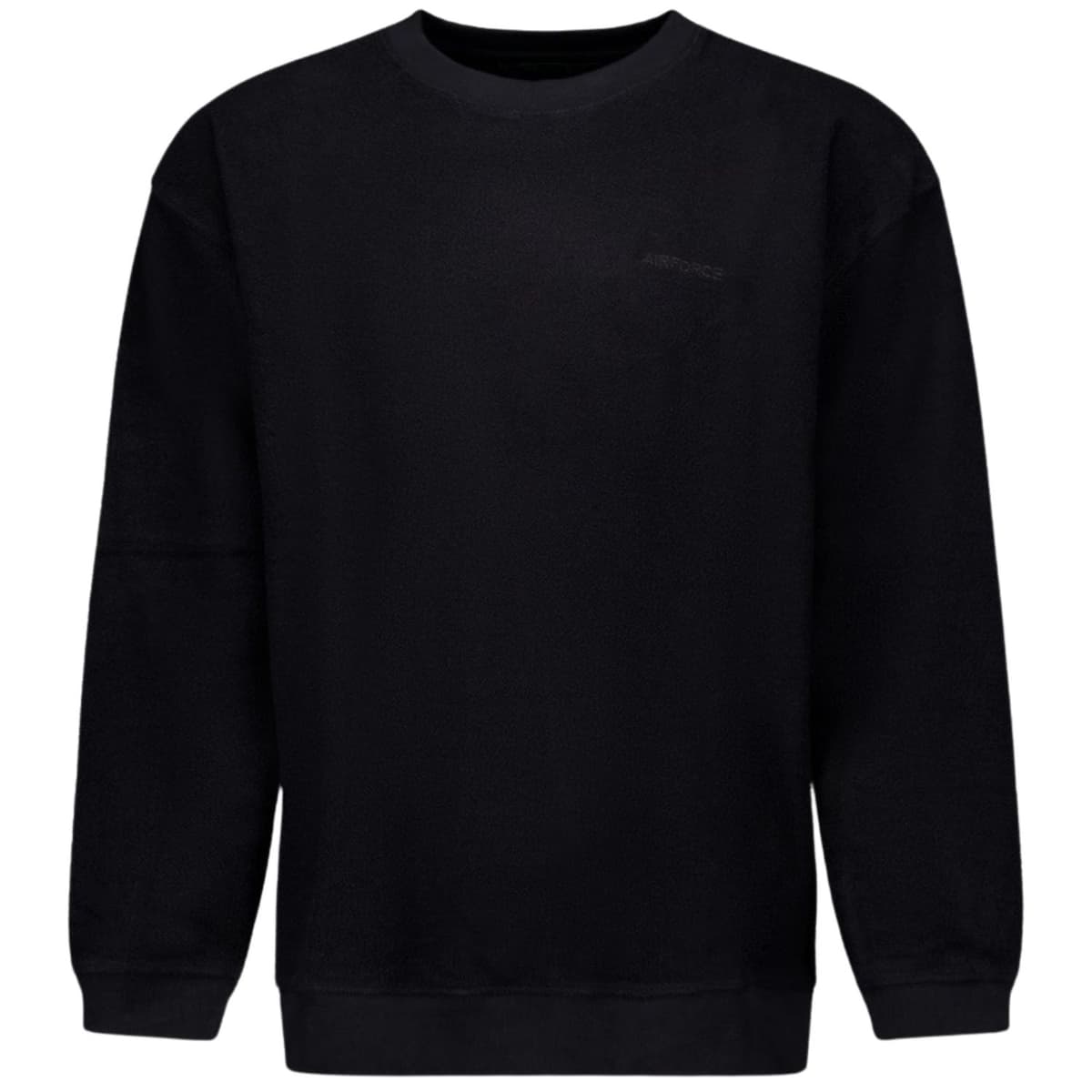 Airforce Unbrushed Sweater Casual Sweater Heren Zwart M