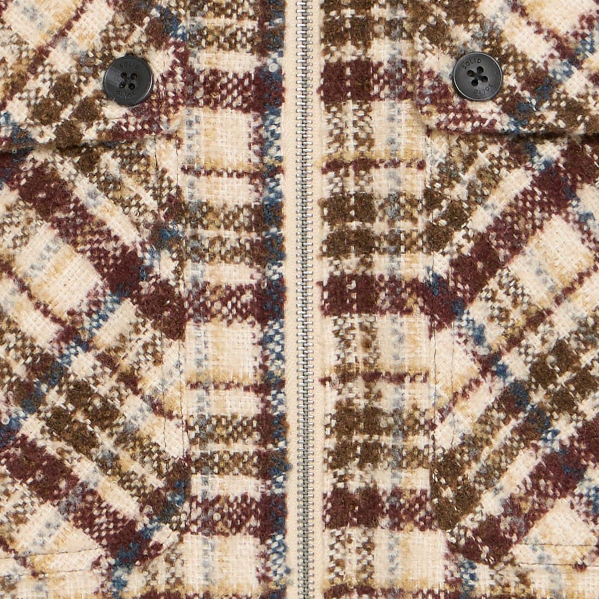 Solid Sdslade Casual Vest Heren Bruin Dessin L thumbnail 2