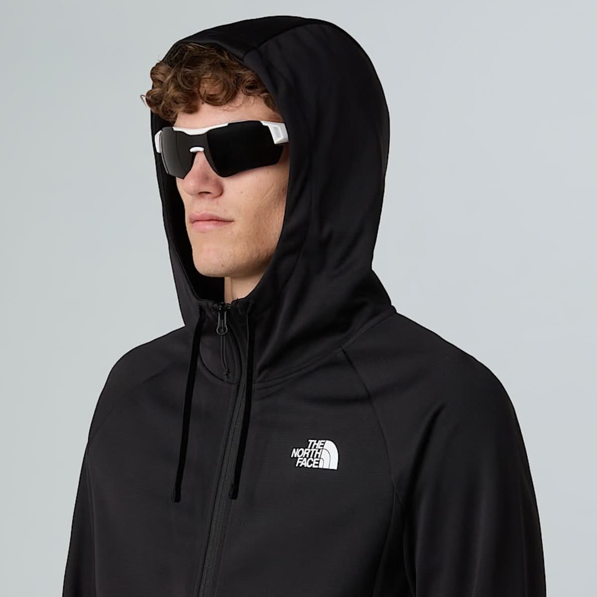 The North Face Reaxion 2.0 Hooded Full Zip Casual Vest Heren Zwart 2xl thumbnail 3