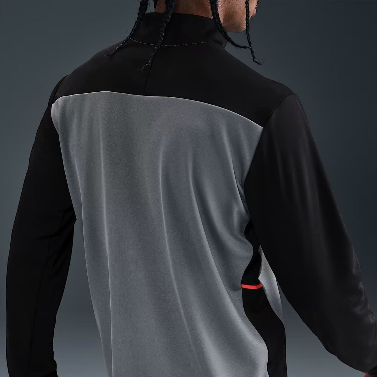 Nike Academy 25 Voetbal Sweater Sr Grijs L thumbnail 5