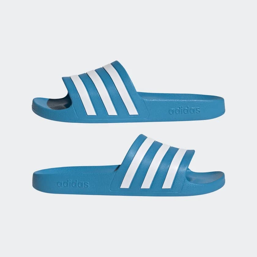 Adidas Adilette Aqua Badslippers Jr+sr Blauw 37 thumbnail 4