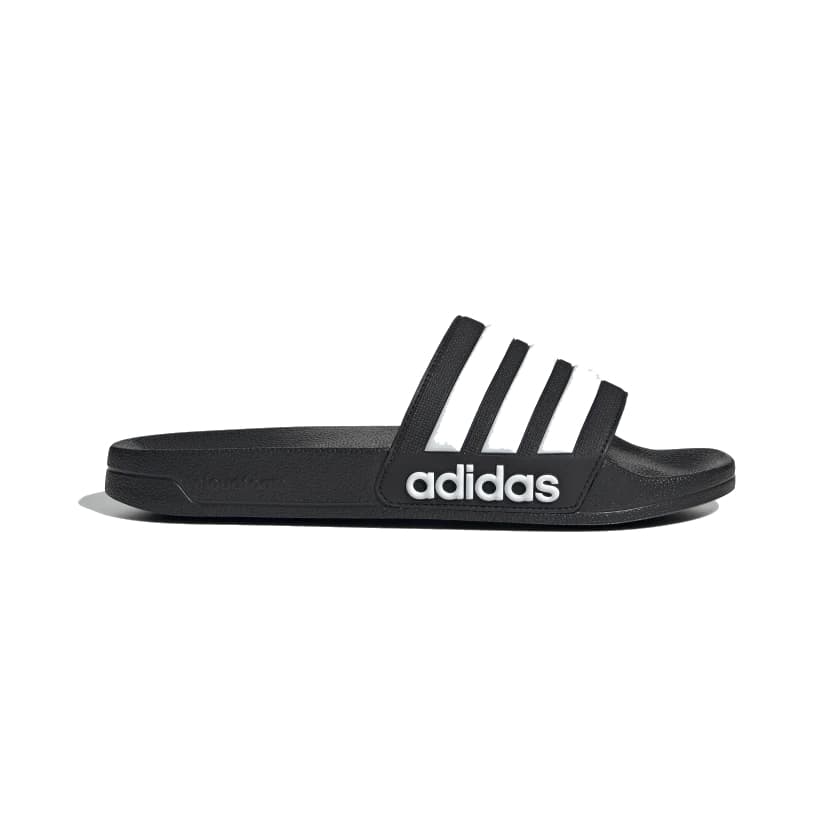 Adidas Adilette Shower Badslippers Jr+sr Zwart 39