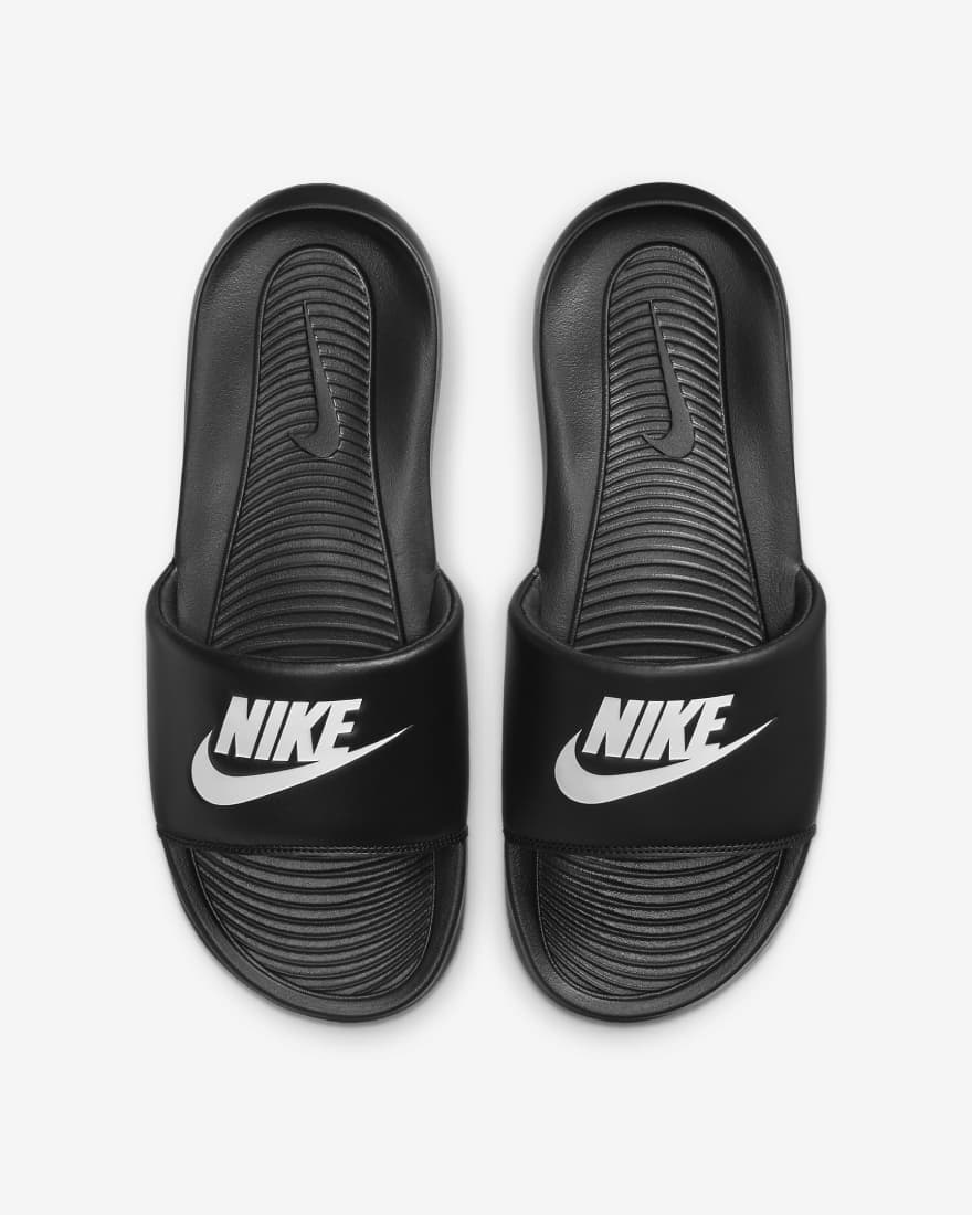 Nike Victori One Badslippers Jr+sr Zwart 44 thumbnail 4
