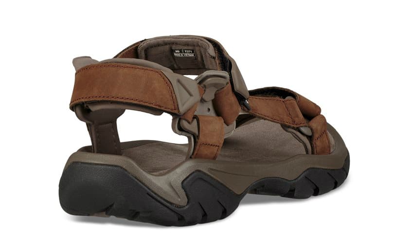Teva Terra Fi 5 Leather Sandalen Heren Middenbruin 45.5 thumbnail 4
