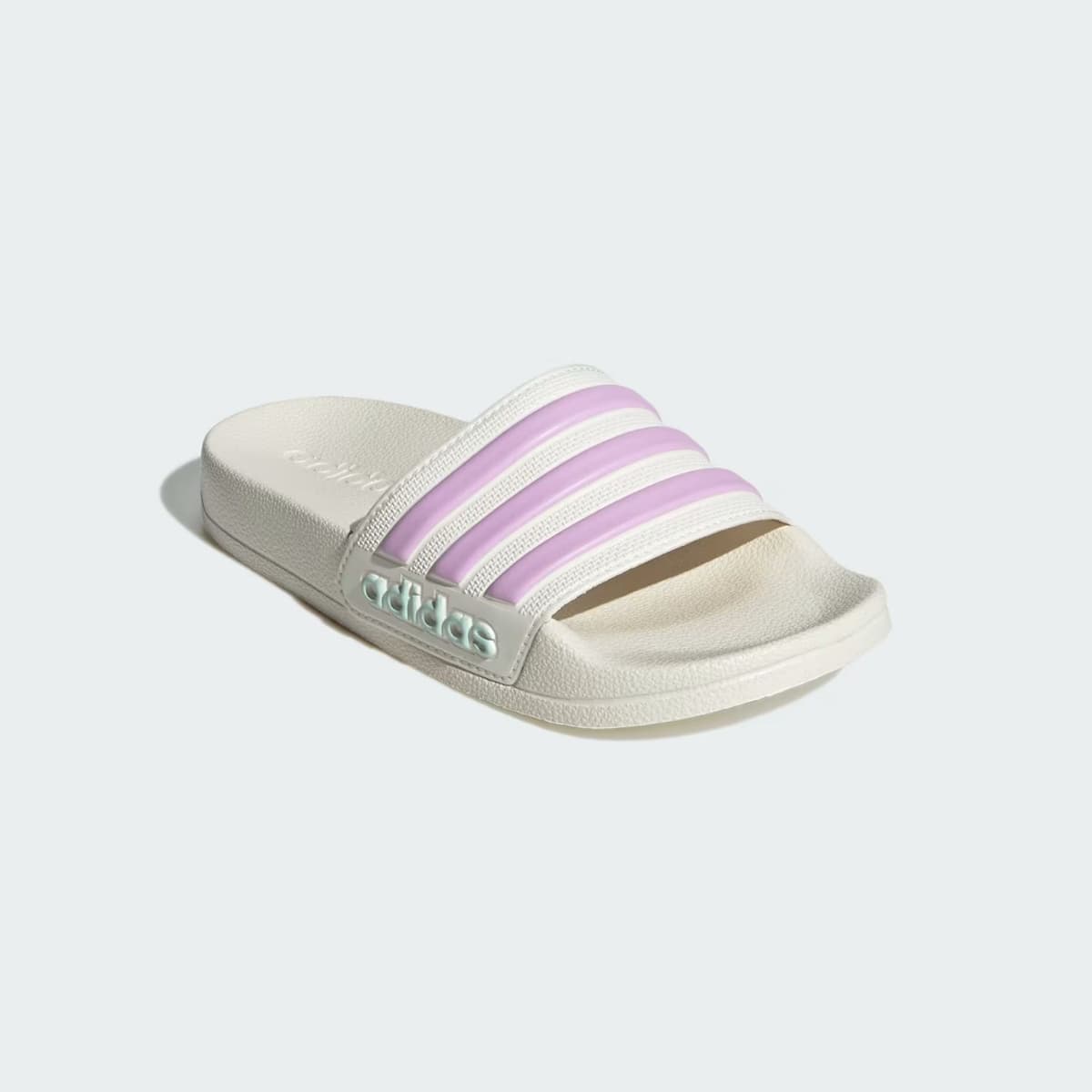 Adidas Adilette Shower Badslippers Jr Wit 29 thumbnail 4