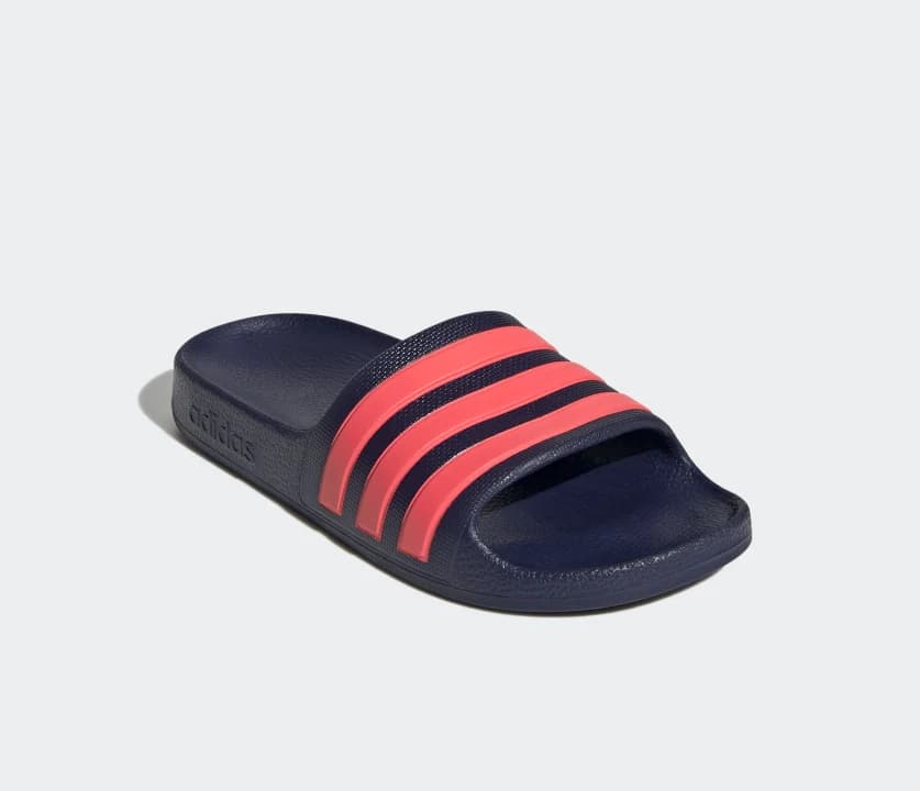 Adidas Adilette Blauw +pink Badslippers Jr Donkerblauw 29 thumbnail 2