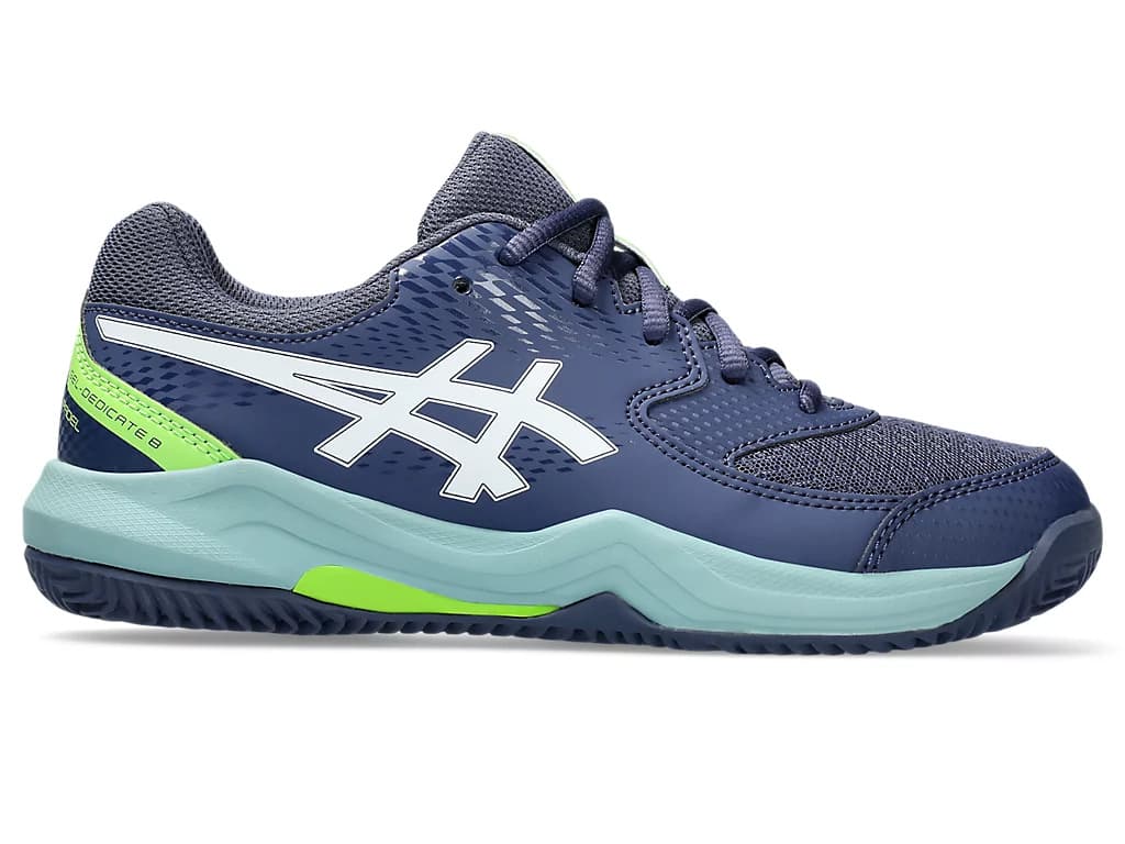Asics Gel-dedicate 8 Padelschoenen Jr Donkerblauw 34.5